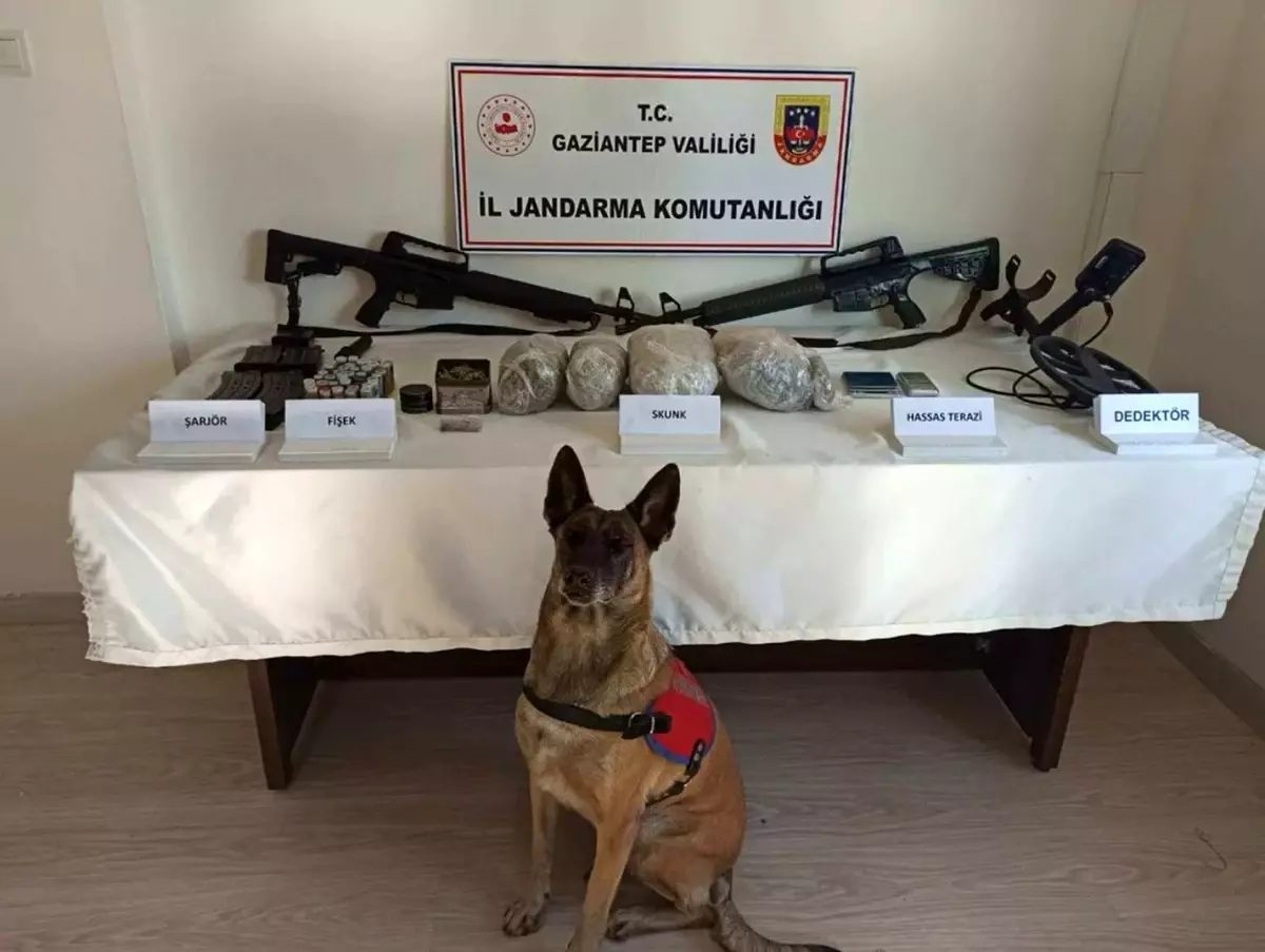 Gaziantep’te Uyuşturucu Operasyonu