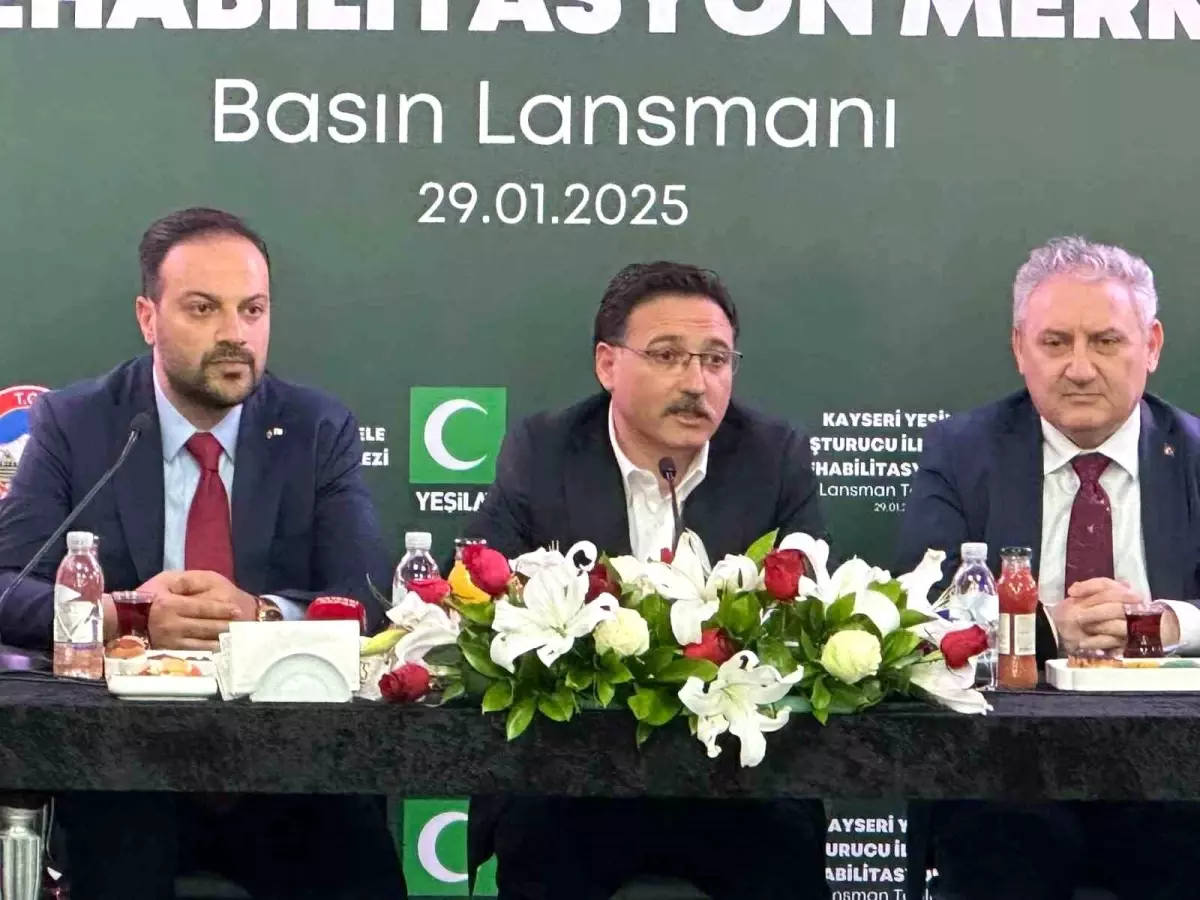 Kayseri’de Uyuşturucu Rehabilitasyon Merkezi Açılıyor