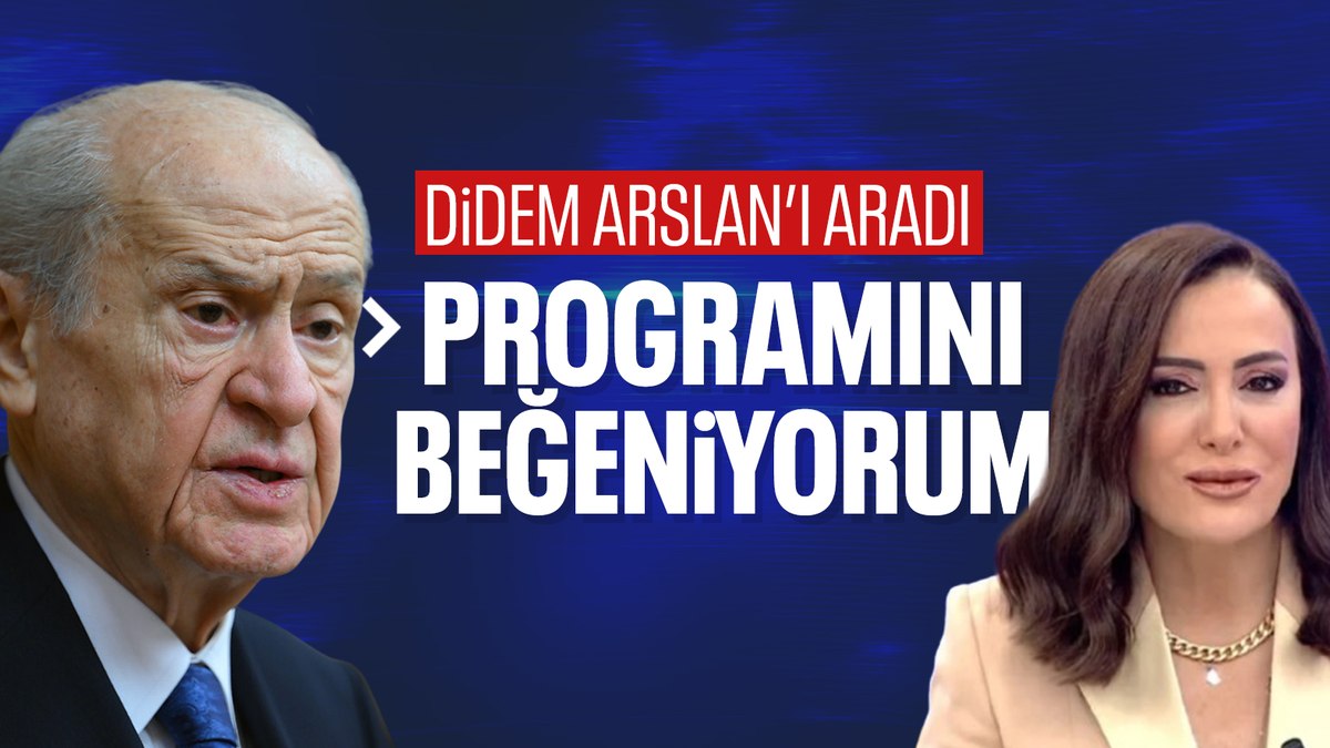 Bahçeli, Didem Arslan Yılmaz ile görüştü: Gayet iyiyim