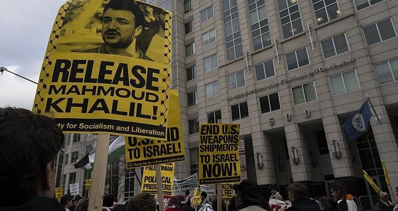 Filistinli aktivist Halil, 8 Mart’ta ABD’de tutuklanmasını “kaçırılma” olarak niteledi